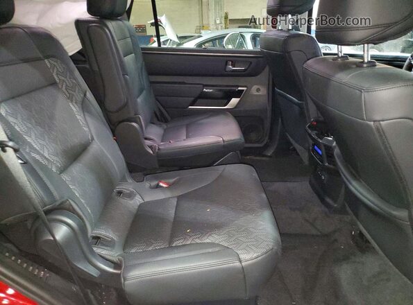 7SVAAABA0RX045057 2024 TOYOTA LIMITED Red Rear interior view