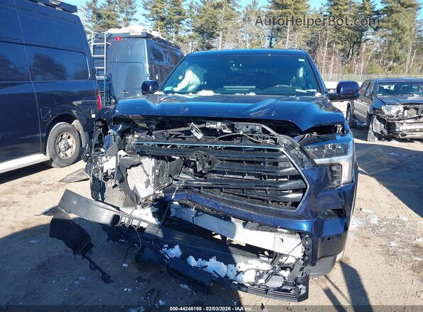 7SVAAABA0SX055173 2025 TOYOTA SEQUOIA Blue Դիմացի տեսք