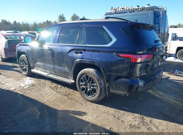7SVAAABA0SX055173 2025 TOYOTA SEQUOIA Blue Հետևի ձախ