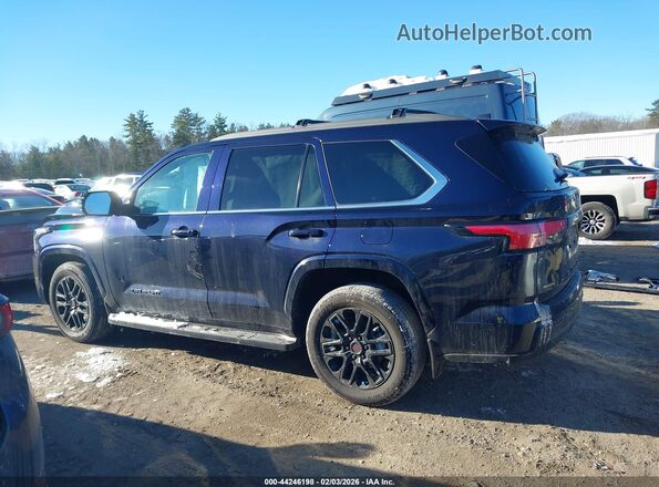 7SVAAABA0SX055173 2025 TOYOTA SEQUOIA Blue Սալոնի 360 աստիճան տեսք