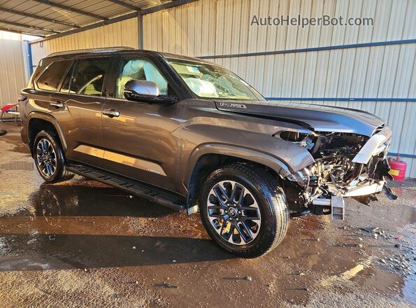 7SVAAABA2SX062528 2025 TOYOTA SEQUOIA Gray Delantero derecho