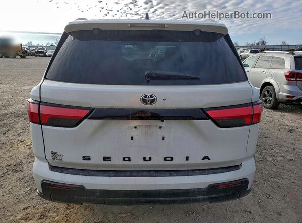 7SVAAABA5PX009913 2023 TOYOTA SEQUOIA Белый Вид сзади