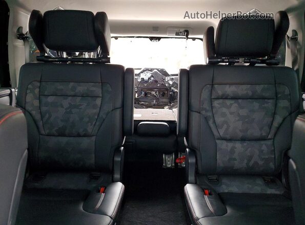 7SVAAABA6PX012478 2023 TOYOTA SEQUOIA Gray Вид задніх сидінь