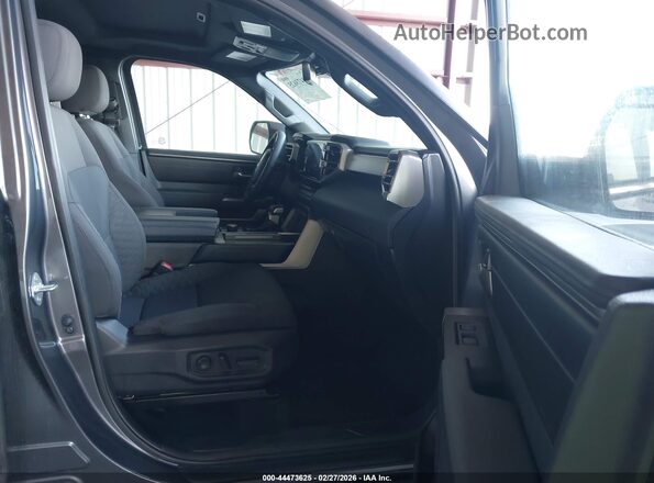 7SVAAABA6SX061009 2025 TOYOTA SEQUOIA Gray Սալոնի դիմացի տեսք