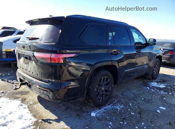 7SVAAABA9TX079280 2026 TOYOTA SEQUOIA Black Задня права чверть