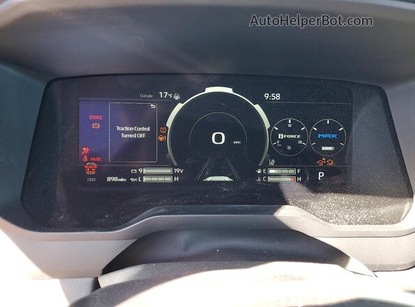 7SVAAABA9TX079280 2026 TOYOTA SEQUOIA Black Вид щитка приладів