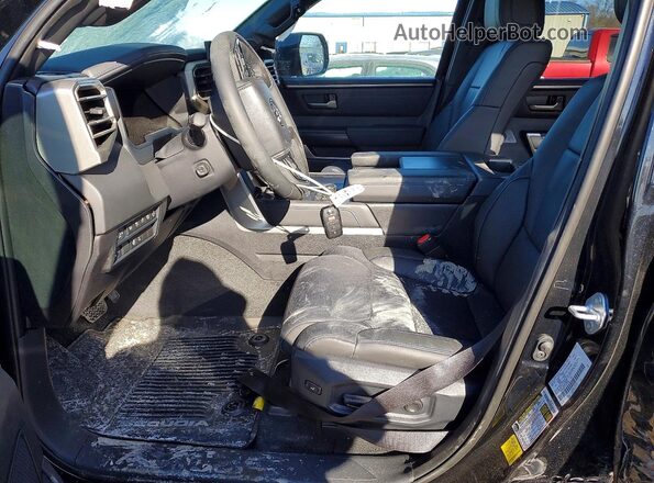 7SVAAABA9TX079280 2026 TOYOTA SEQUOIA Black Вид салону спереду