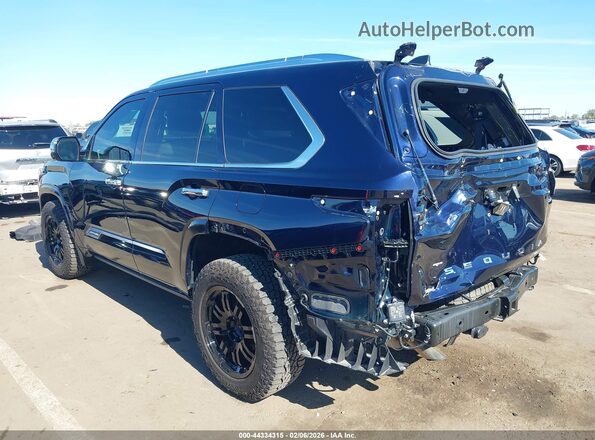 7SVAAABAXRX024670 2024 TOYOTA SEQUOIA Navy უკანა მარცხენა