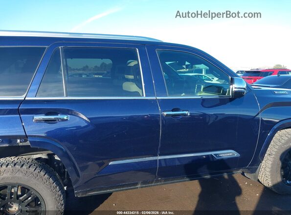 7SVAAABAXRX024670 2024 TOYOTA SEQUOIA Navy სალონის 360-გრადუსიანი ხედი