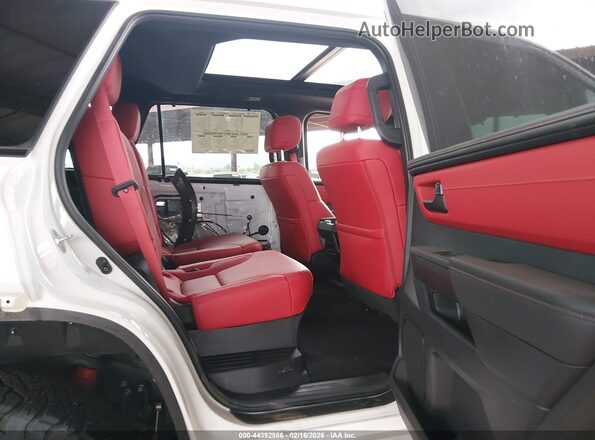 7SVAAABAXRX033515 2024 TOYOTA SEQUOIA White Вид наклейки з VIN-кодом