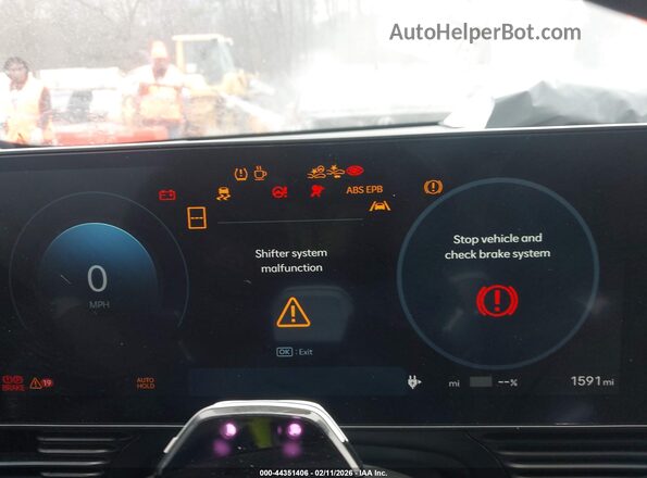 7YAKN4DAXTY045630 2026 HYUNDAI IONIQ 5 Gray უკანა სავარძლების ხედი