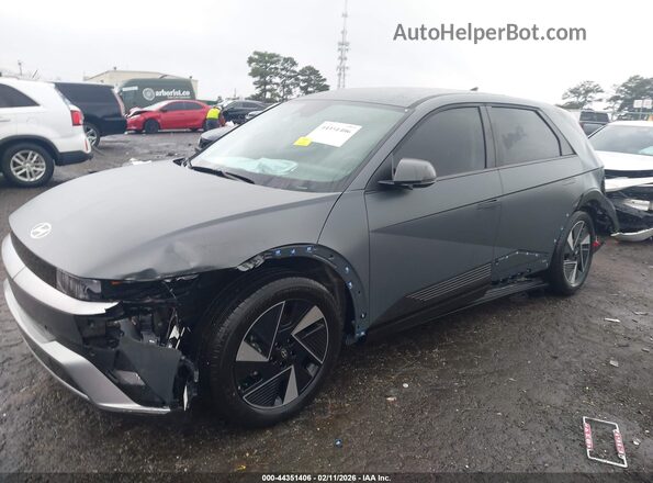 7YAKN4DAXTY045630 2026 HYUNDAI IONIQ 5 Gray წინა მარცხენა ხედი სამი მეოთხედიდან