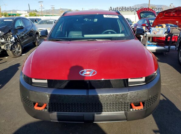 7YAKPDDC1SY009397 2025 HYUNDAI IONIQ Red Widok z przodu