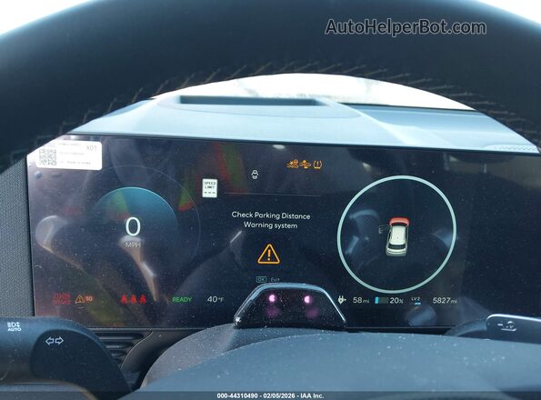 7YAKR4DA7SY032062 2025 HYUNDAI IONIQ 5 Blue Rear seats view