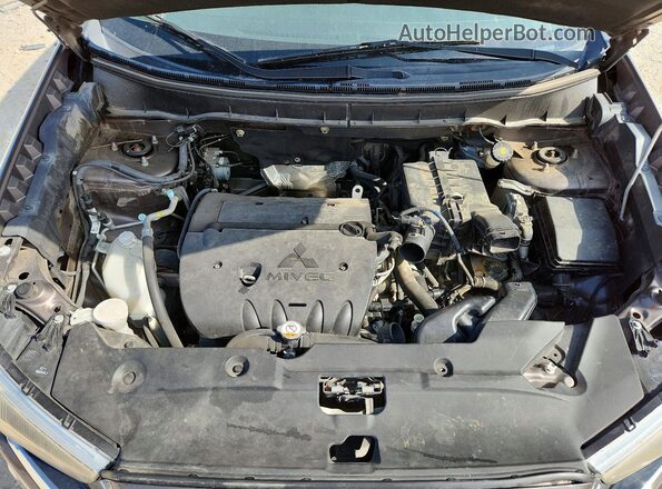 JA4AP3AU3HZ069365 2017 MITSUBISHI OUTLANDER Brown 