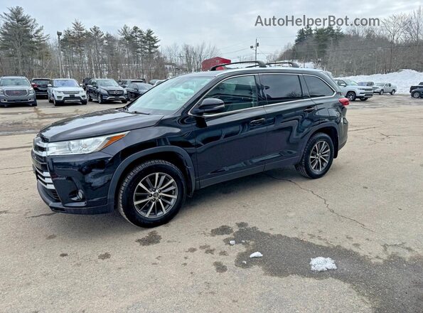 5TDJZRFH8KS950263 2019 TOYOTA HIGHLANDER Black 
