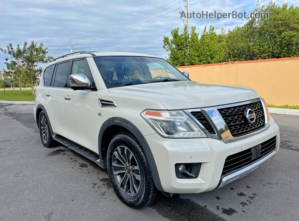 JN8AY2NC9H9501833 2017 NISSAN ARMADA White 