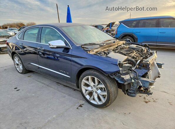 2G1125S34J9109029 2018 CHEVROLET IMPALA Синий 