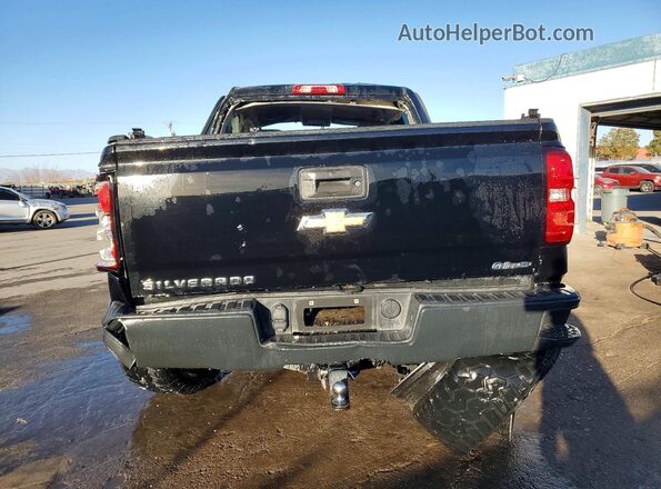 3GCUKNEC4JG443177 2018 CHEVROLET SILVERADO Black Սալոնի դիմացի տեսք