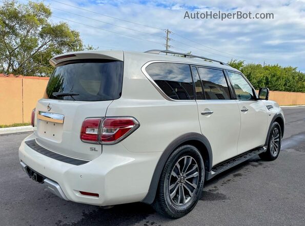 JN8AY2NC9H9501833 2017 NISSAN ARMADA White 
