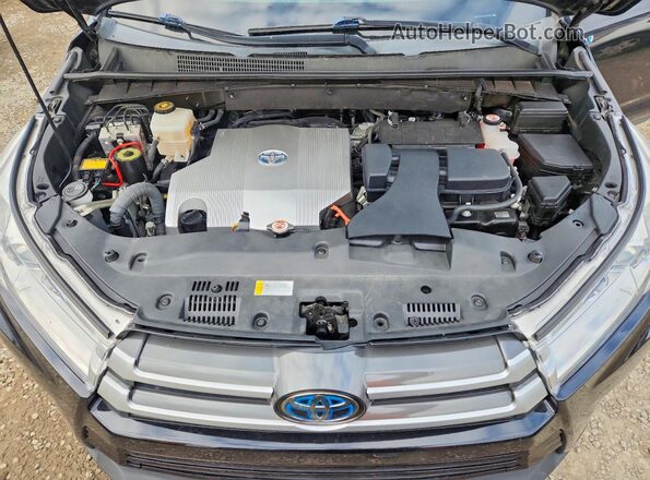 5TDBGRFH6KS075727 2019 TOYOTA HIGHLANDER HYBRID Черный 