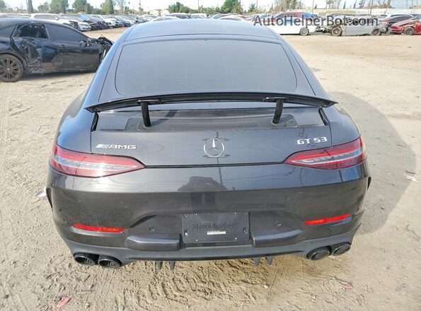 W1K7X6BB7MA040366 2021 MERCEDES-BENZ GT-CLASS Black Front interior view