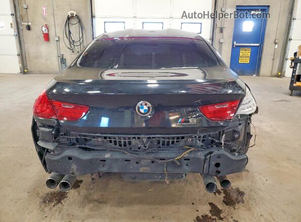 WBS6E9C54GGF92636 2016 BMW M6 Black Вид салону спереду