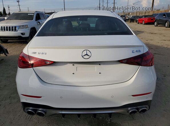 W1KAF8HB4SR245640 2025 MERCEDES-BENZ C Белый 