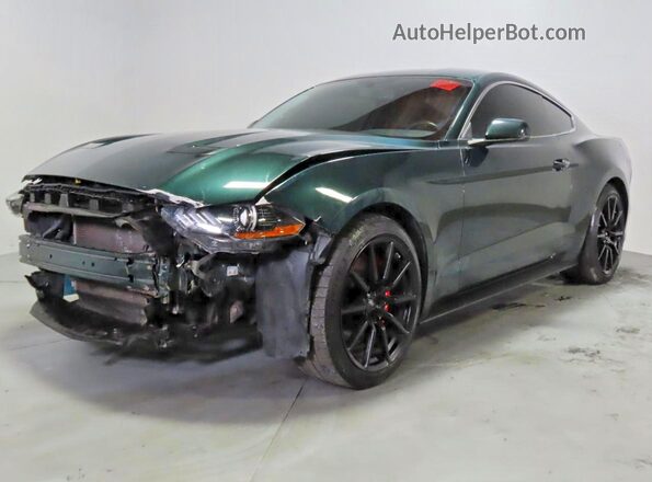 1FA6P8K05K5501642 2019 FORD MUSTANG Green 