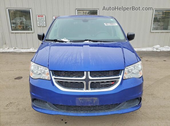 2C4RDGBG8KR657149 2019 DODGE GRAND Синий Вид сзади