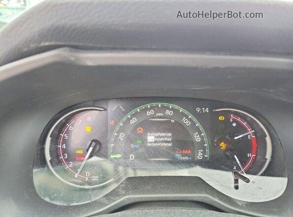 2T3F1RFV0RC460994 2024 TOYOTA LE Silver Սարքավորումների վահանակի տեսք