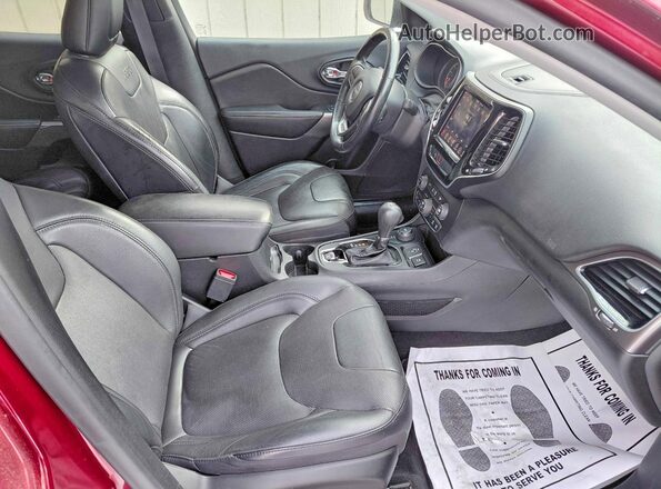 1C4PJMDX9KD379618 2019 JEEP GRAND CHER Burgundy Rear view
