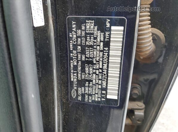 KM8J2CA49MU309414 2021 HYUNDAI TUCSON Черный 