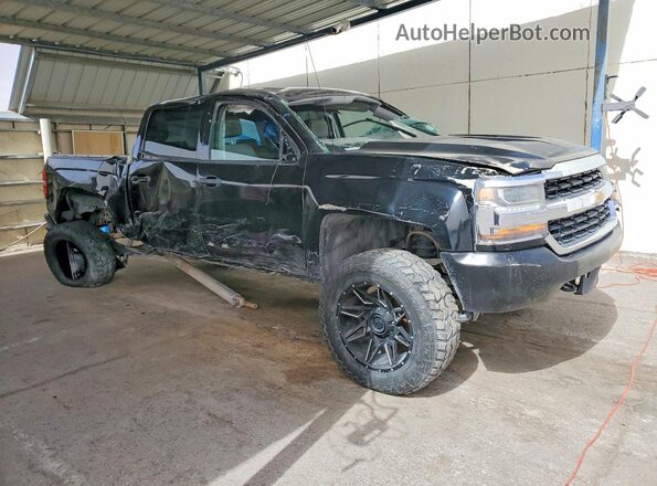 3GCUKNEC4JG443177 2018 CHEVROLET SILVERADO Black Դիմացի տեսք