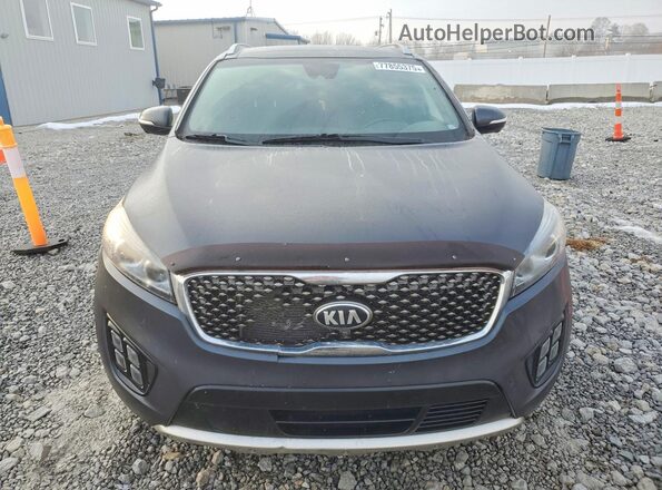 5XYPKDA50JG402199 2018 KIA SORENTO Gray 