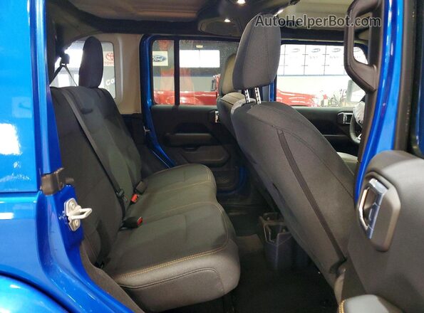 1C4PJXEN1SW644941 2025 JEEP WRANGLER Blue Սալոնի հետևի տեսք