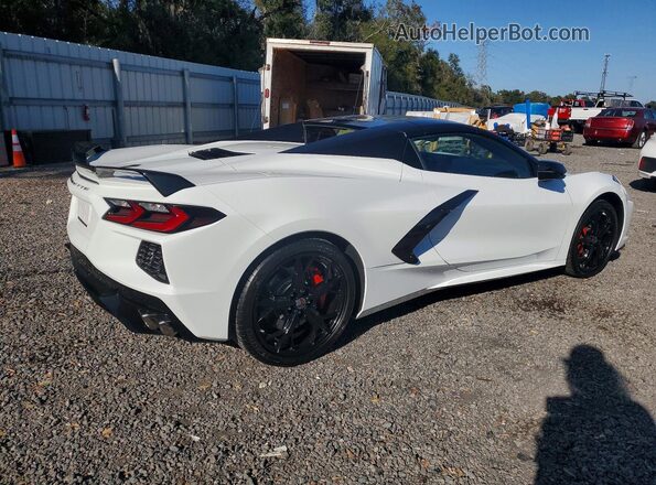 1G1YB3D41M5101156 2021 CHEVROLET CORVETTE Белый Передняя правая четверть