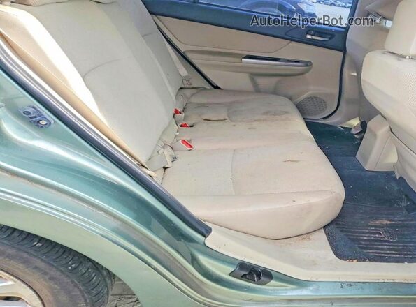 JF1GPAB6XGH221902 2016 SUBARU IMPREZA Зеленый Вид задней части салона