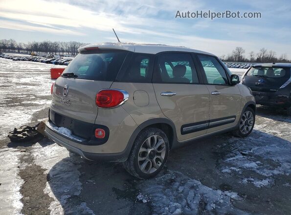 ZFBCFADH6GZ037788 2016 FIAT 500L Tan წინა მარჯვენა