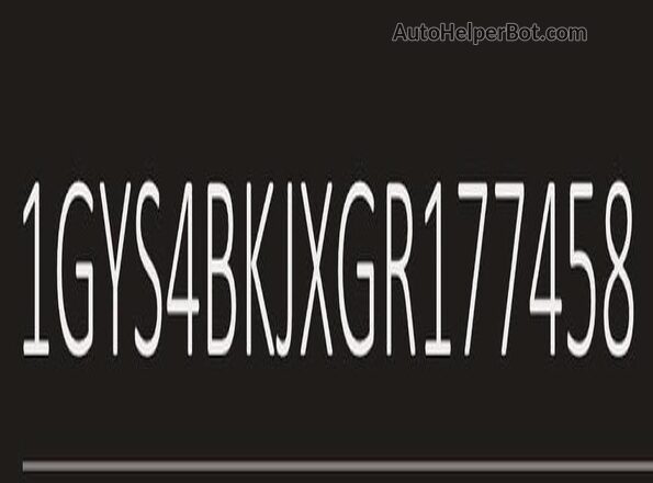 1GYS4BKJXGR177458 2016 CADILLAC ESCALADE Charcoal 