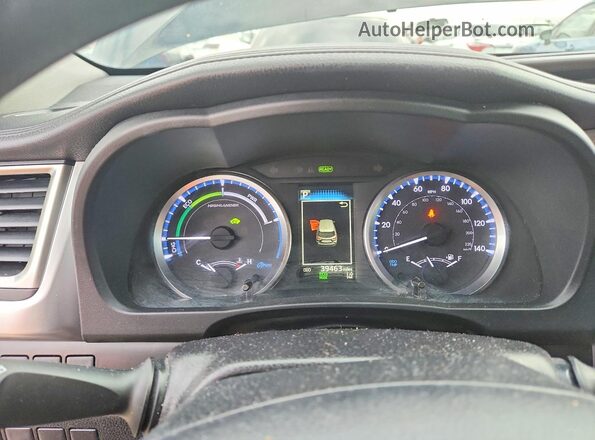 5TDBGRFH6KS075727 2019 TOYOTA HIGHLANDER HYBRID Черный 