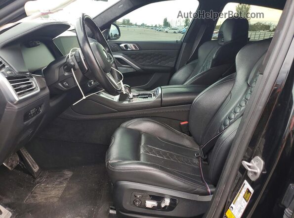 5YMCY0C09P9P32741 2023 BMW X6 Black Widok deski rozdzielczej