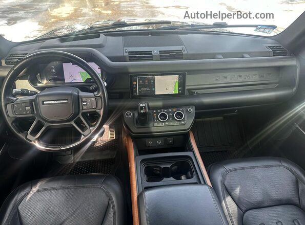 SALEX7EU3L2032786 2020 LAND ROVER DEFENDER Black Հետևի նստատեղերի տեսք