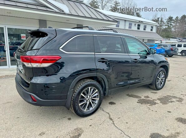5TDJZRFH8KS950263 2019 TOYOTA HIGHLANDER Black 