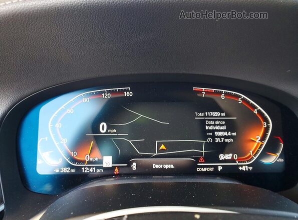 WBA7T2C01NCH53524 2022 BMW 7 SERIES White Vista de los asientos traseros