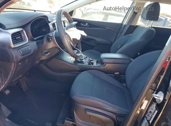 5XYPG4A35KG569496 2019 KIA SORENTO Black 