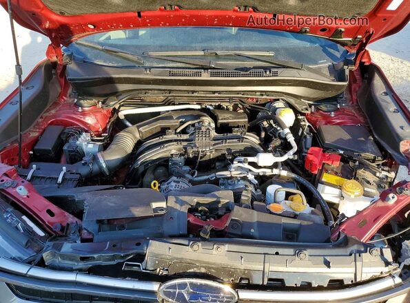 JF2SLDNC0SH498832 2025 SUBARU FORESTER Red VIN կոդի պիտակի տեսք