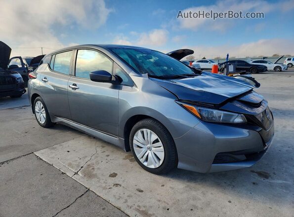 1N4AZ1BV2PC556348 2023 NISSAN LEAF Gray წინა ხედი