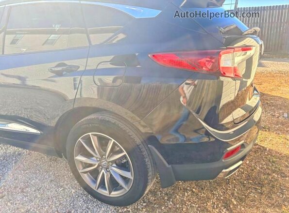 5J8TC1H53NL005484 2022 ACURA RDX Black VIN sticker view