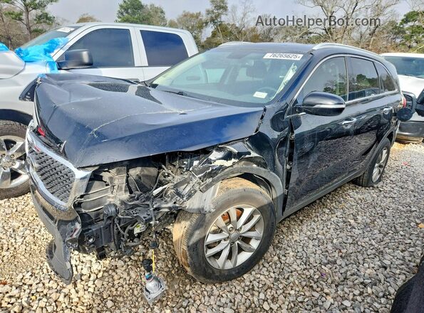5XYPG4A38JG357531 2018 KIA SORENTO Черный 